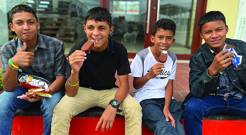 Four boys are offered an incredible study opportunity 