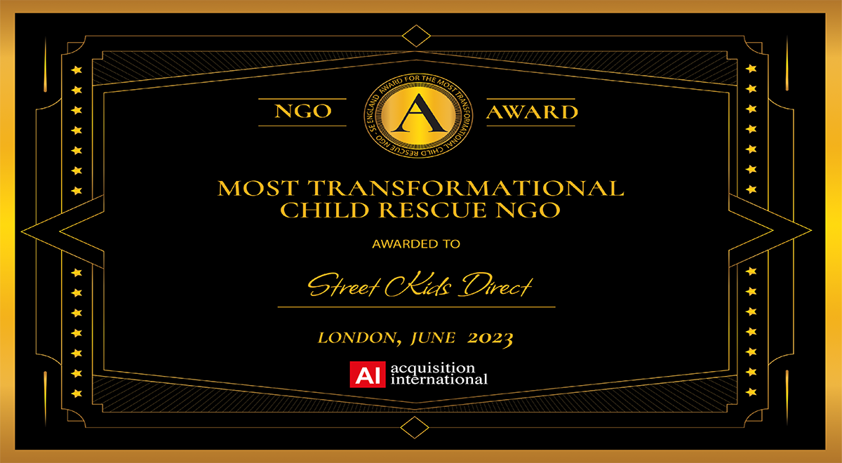 Most Transformational Child Rescue Charity