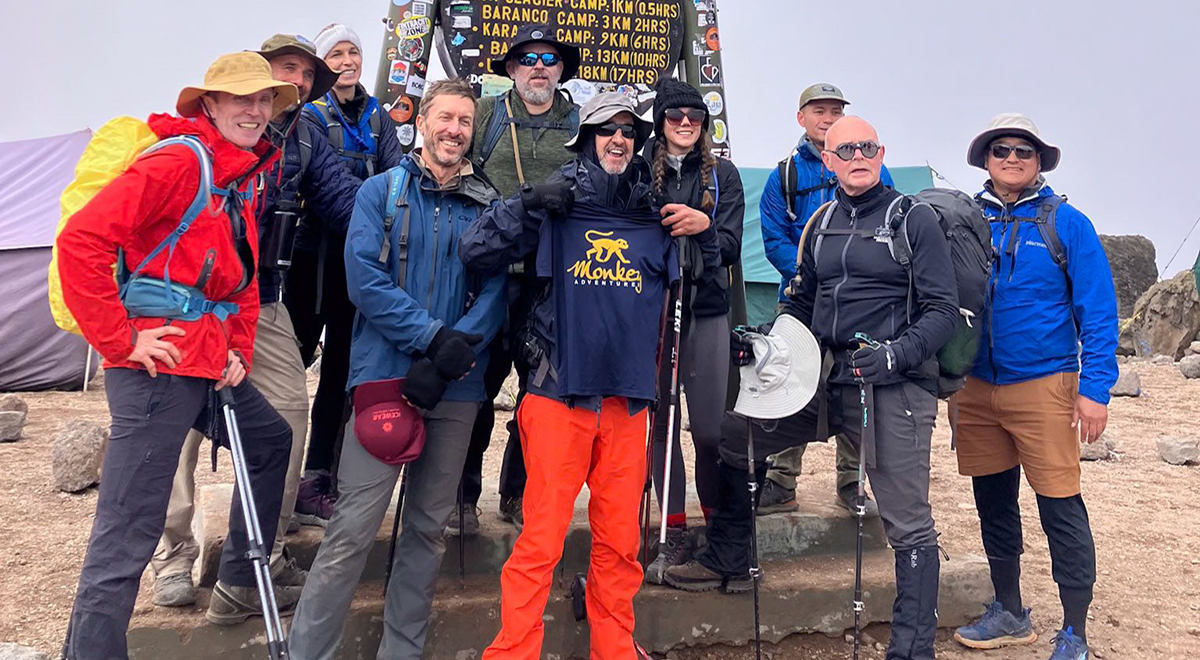 Climbing up Mount Kilimanjaro for street kids