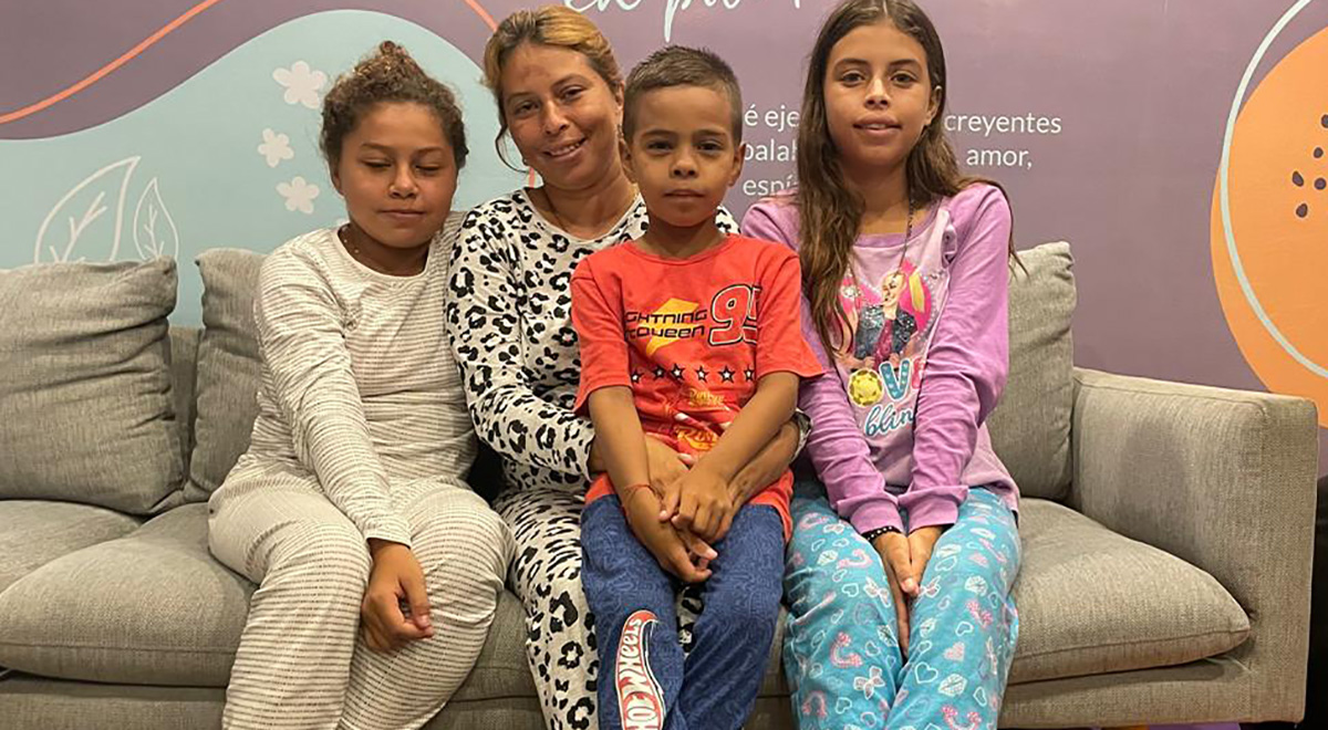 Helping homeless families from Venezuela