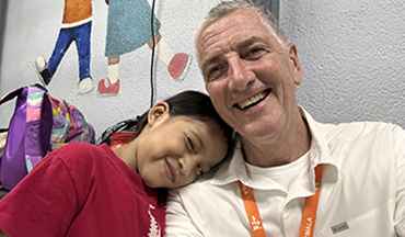 There´s no time limit on a hug!